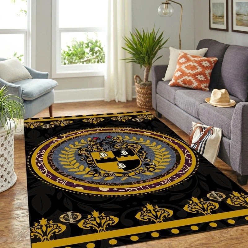 Fraternity Area Rug - Vintage Alpha Phi Alpha Fraternity