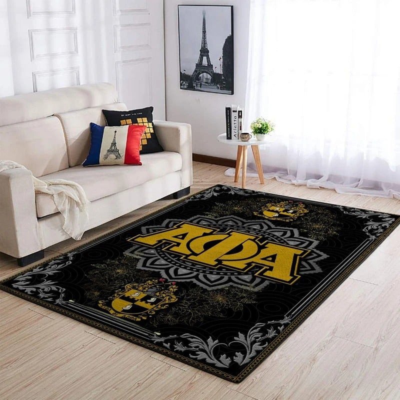 Fraternity Area Rug - Alpha Phi Alpha APA Fraternity
