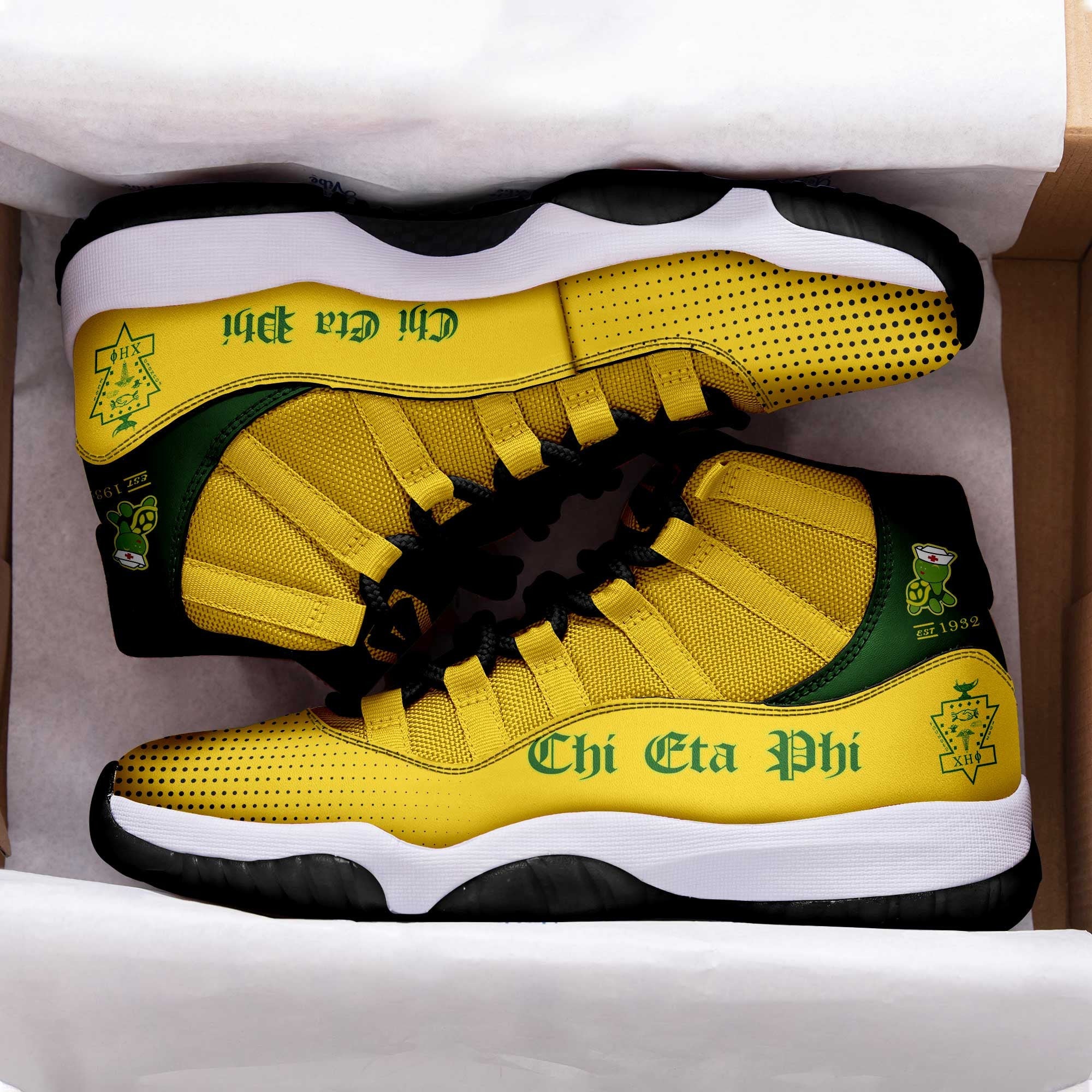 Sorority Footwear - Chi Eta Phi Sneakers J11