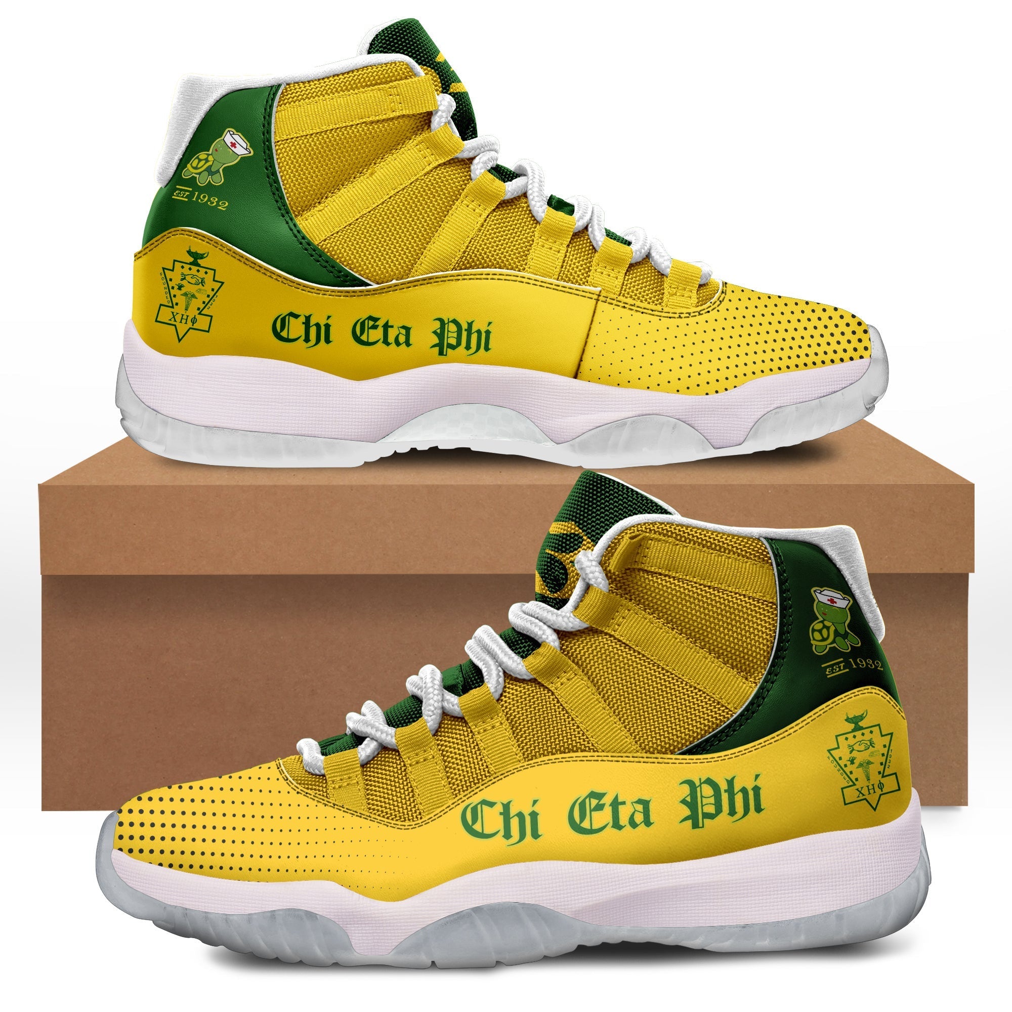 Sorority Footwear - Chi Eta Phi Sneakers J11