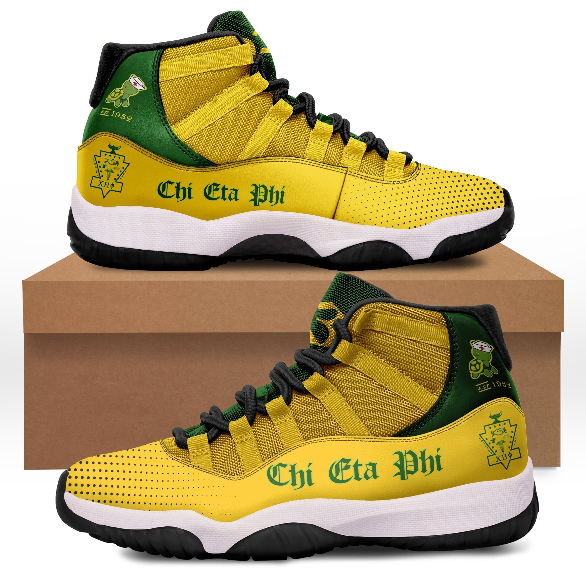Sorority Footwear - Chi Eta Phi Sneakers J11