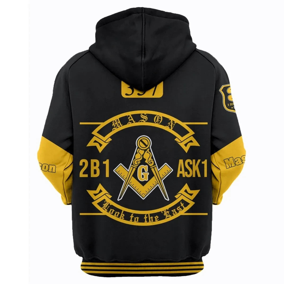 Fraternity Hoodie - Look To The East Freemasonry Hoodie