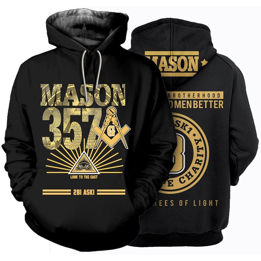 Fraternity Hoodie - Freemasonry 357 Hoodie