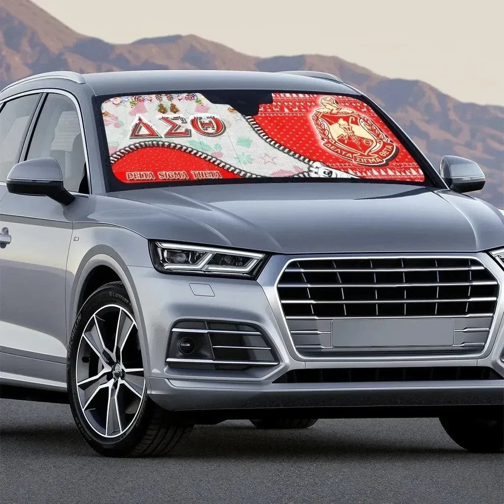 Sorority Sun Shade - New Way Delta Sigma Theta Christmas Car Sun Shade