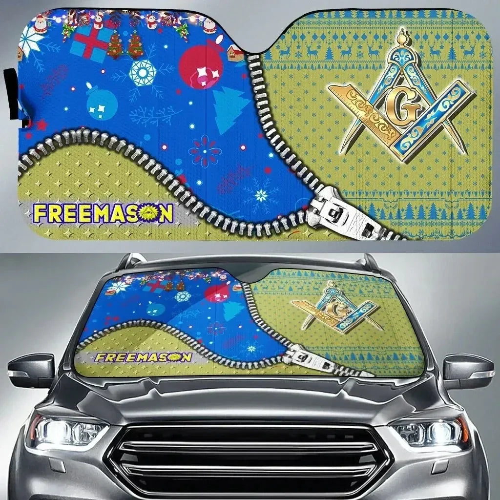 Fraternity Sun Shades - New Way Christmas Freemasonry