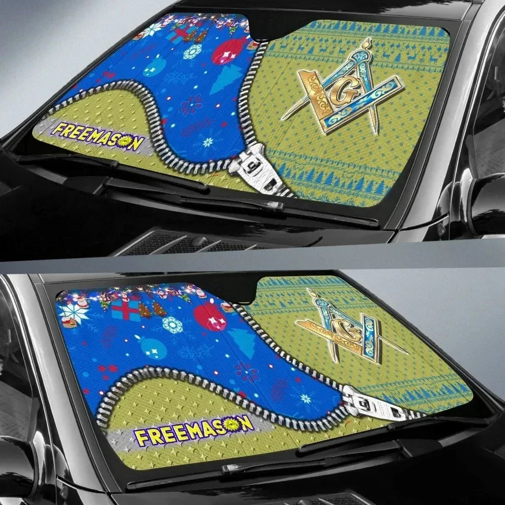 Fraternity Sun Shades - New Way Christmas Freemasonry
