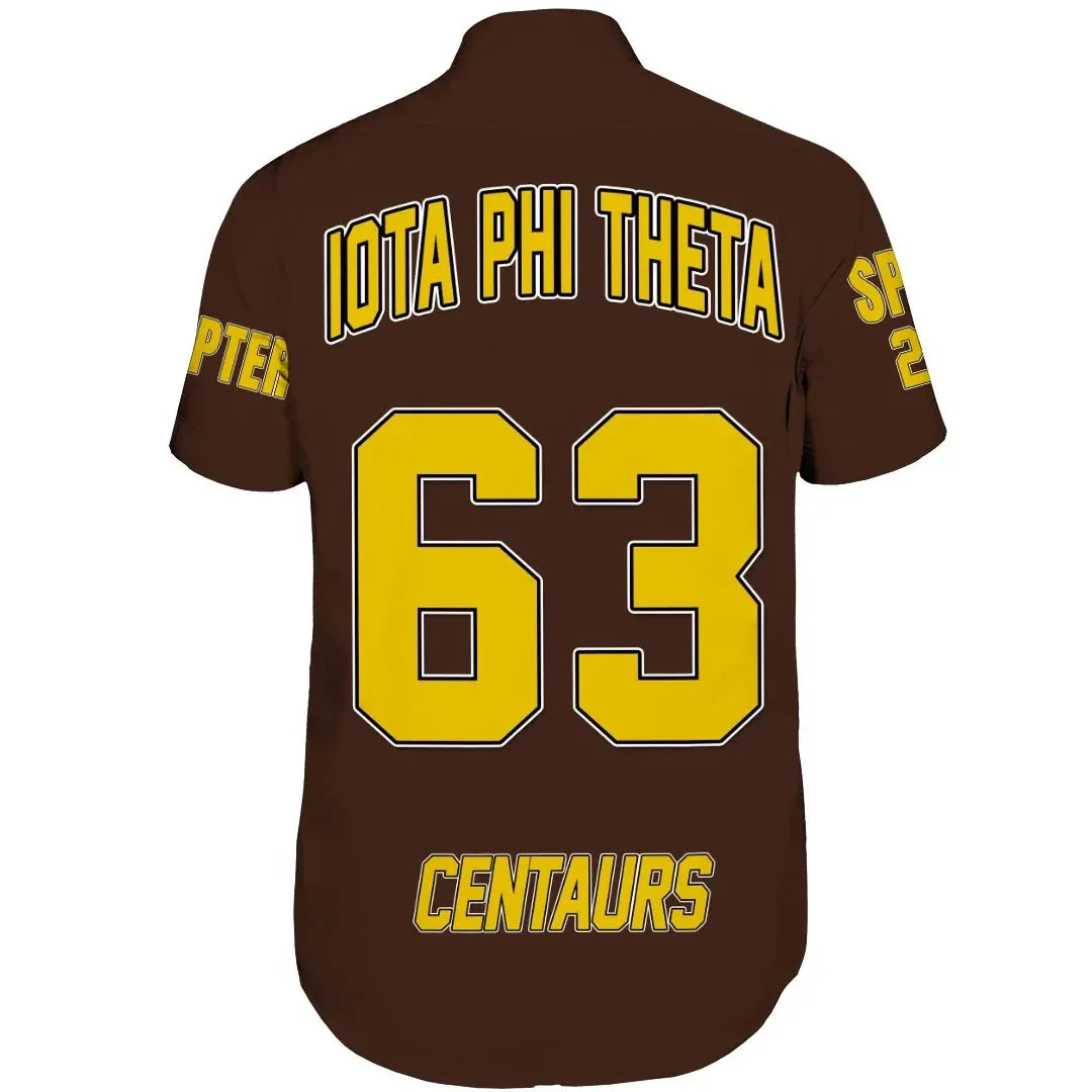 Fraternity Shirt - Personalized Iota Phi Theta Short Sleeve Shirt