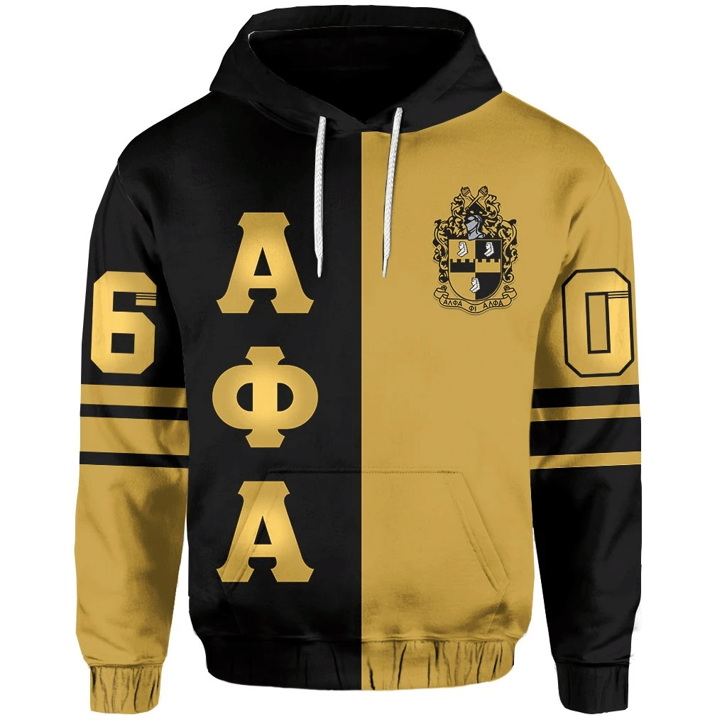 Personalized Alpha Phi Alpha Half Style Pullover