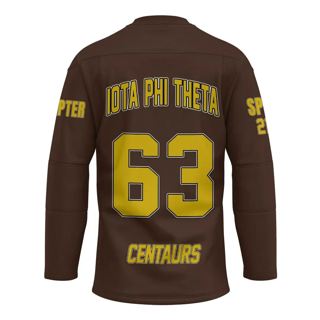 Fraternity Hockey Jersey - Personalized Iota Phi Theta Hockey Jersey