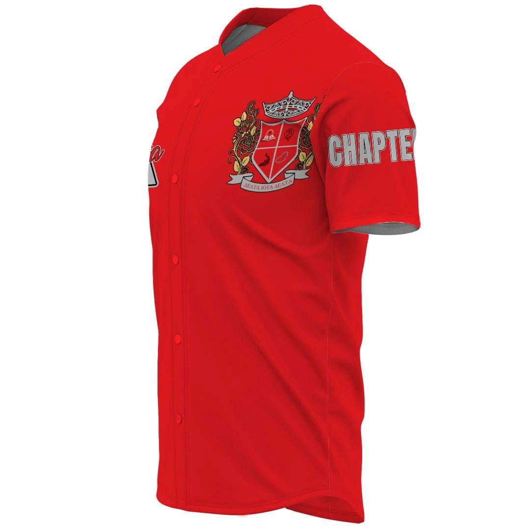 Sorority Baseball Jersey - Personalized Delta Iota Delta Baseball Jersey
