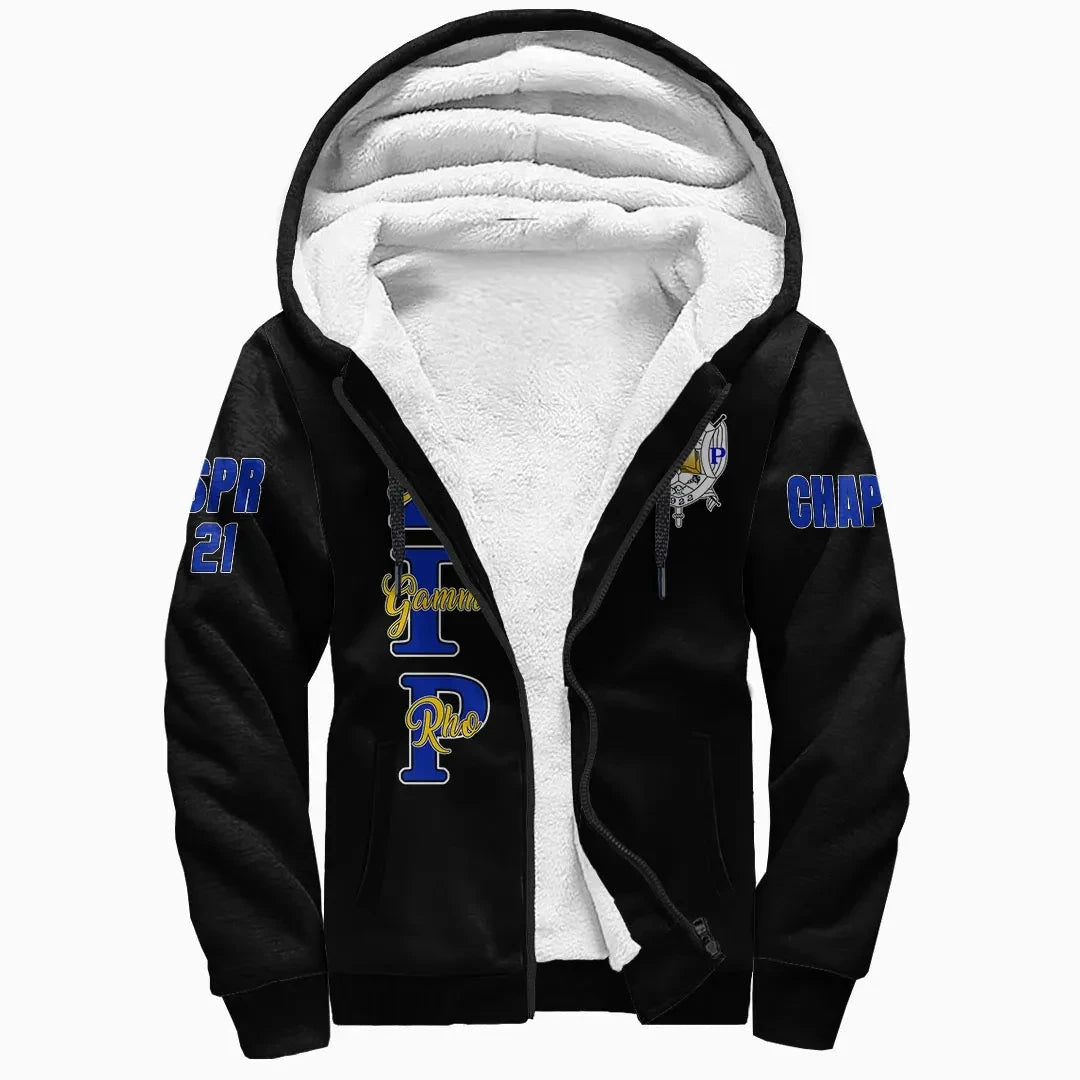 Sorority Hoodie - Personalized Sigma Gamma Rho Sherpa Hoodie
