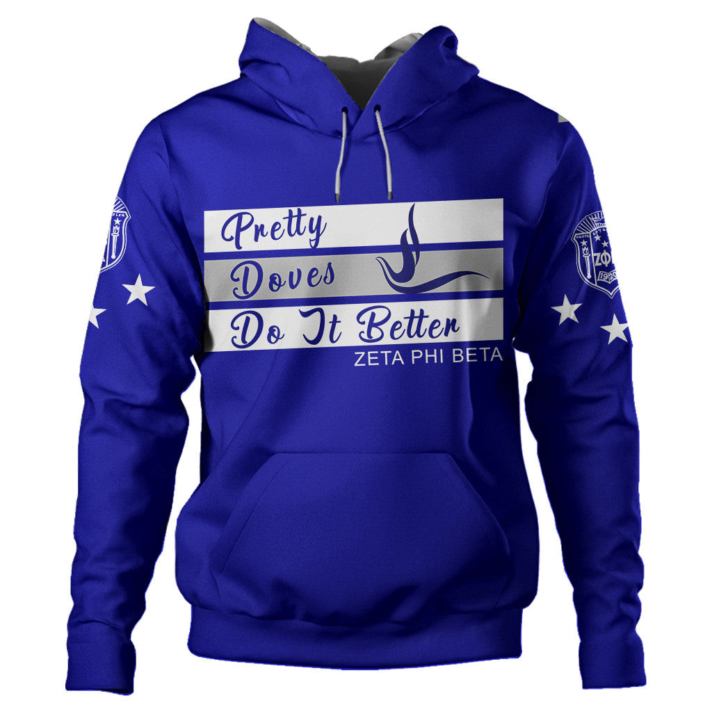 Sorority Hoodie - Zeta Phi Beta Greek Life Hoodie