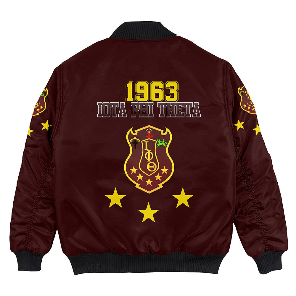 Fraternity Jacket - Iota Phi Theta Greek Life Bomber Jacket