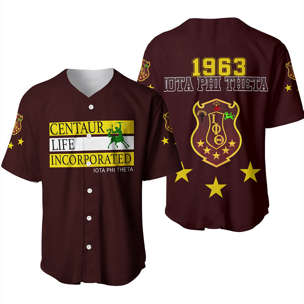 Fraternity Baseball Jersey - Iota Phi Theta Greek Life Baseball Jersey