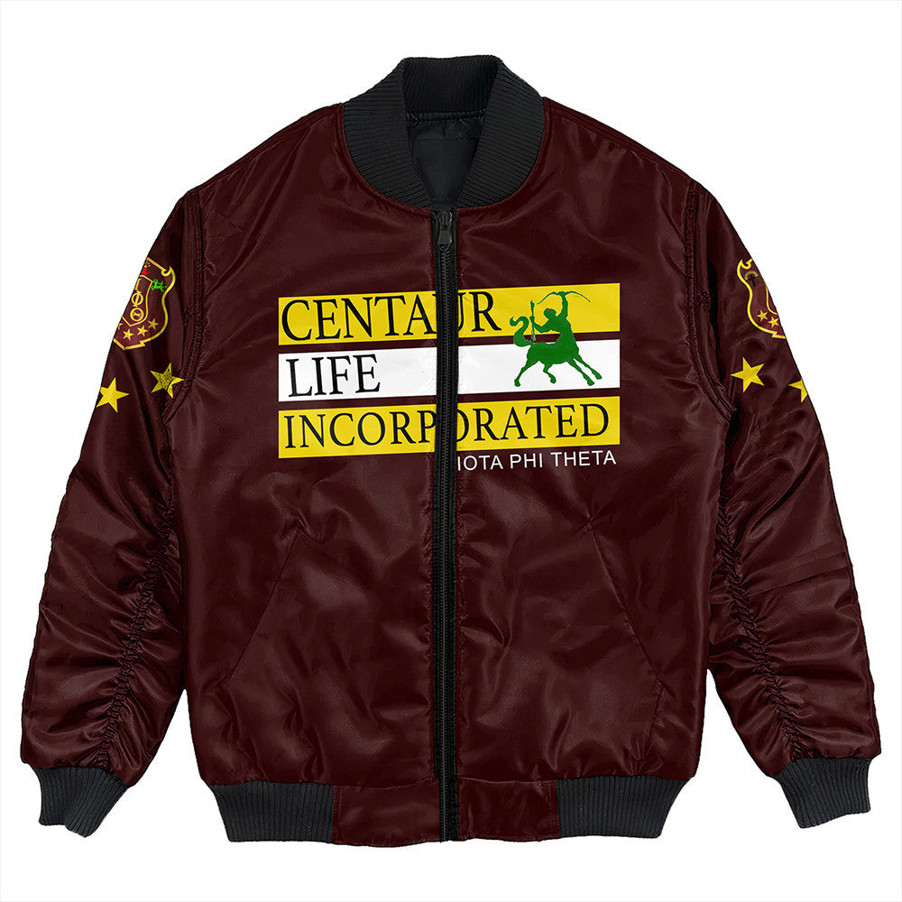 Fraternity Jacket - Iota Phi Theta Greek Life Bomber Jacket