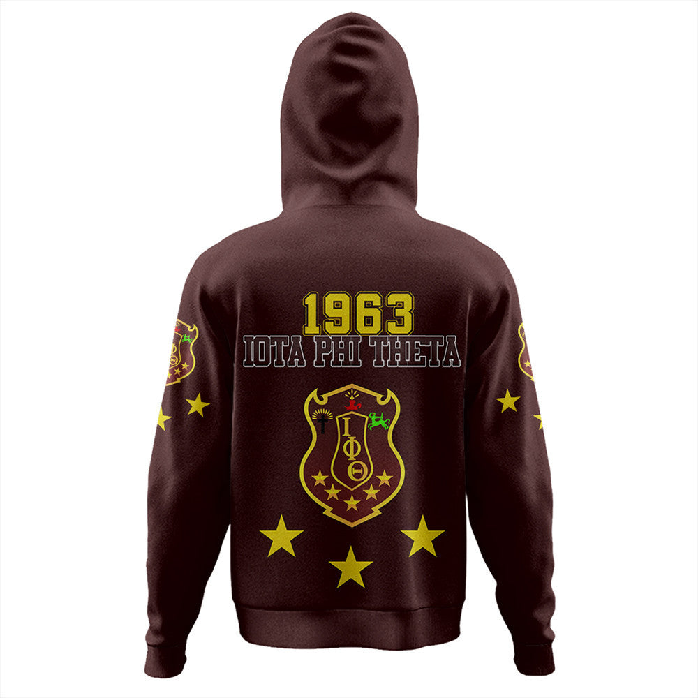 Fraternity Hoodie - Iota Phi Theta Greek Life Zip Hoodie