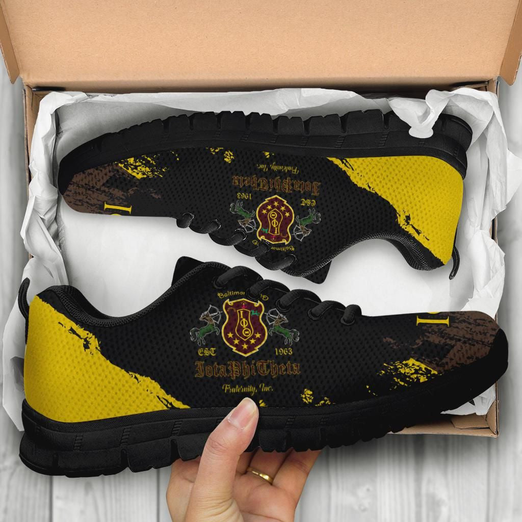 Fraternity Footwear - Iota Phi Theta Sneakers Paint Style