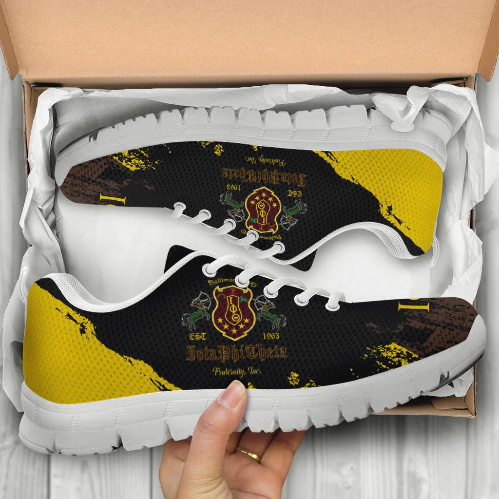 Fraternity Footwear - Iota Phi Theta Sneakers Paint Style