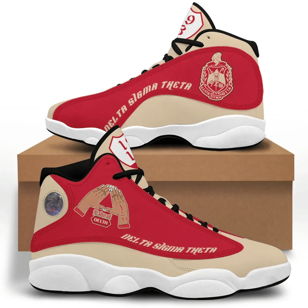 Sorority Footwear - Delta Sigma Theta Hand Sign Sneakers J.13