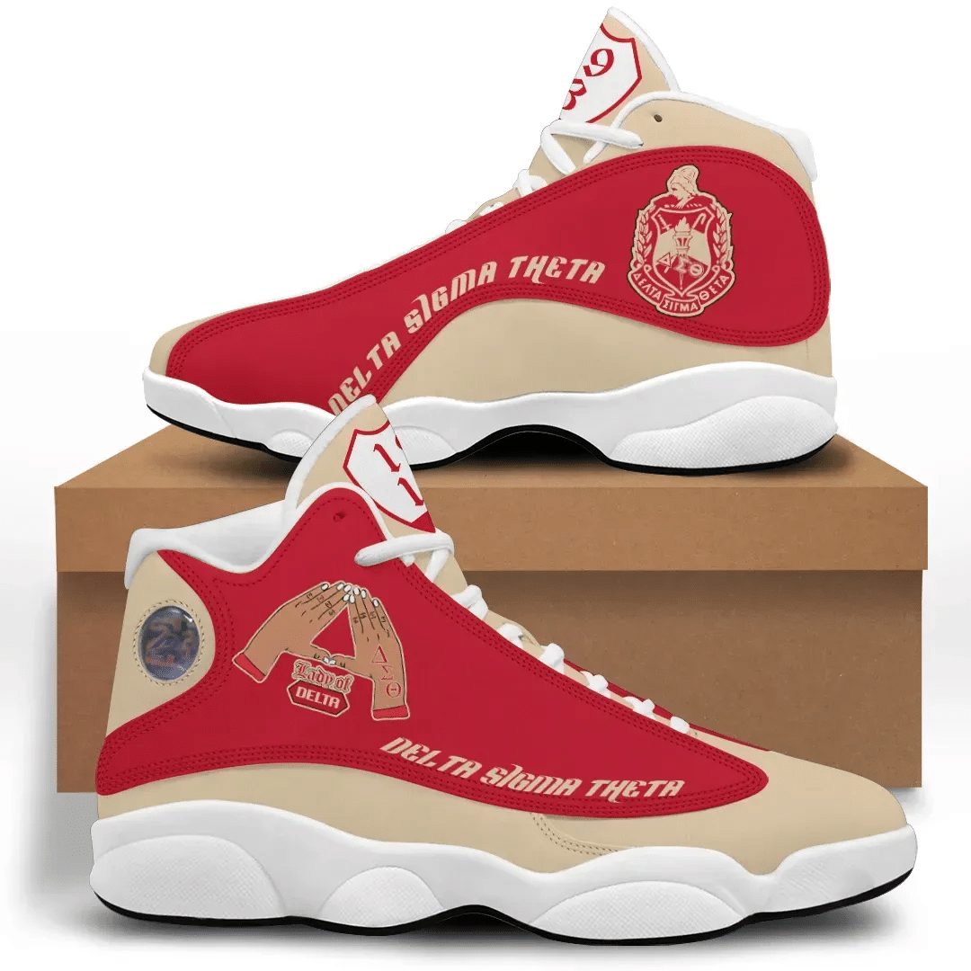Sorority Footwear - Delta Sigma Theta Hand Sign Sneakers J.13