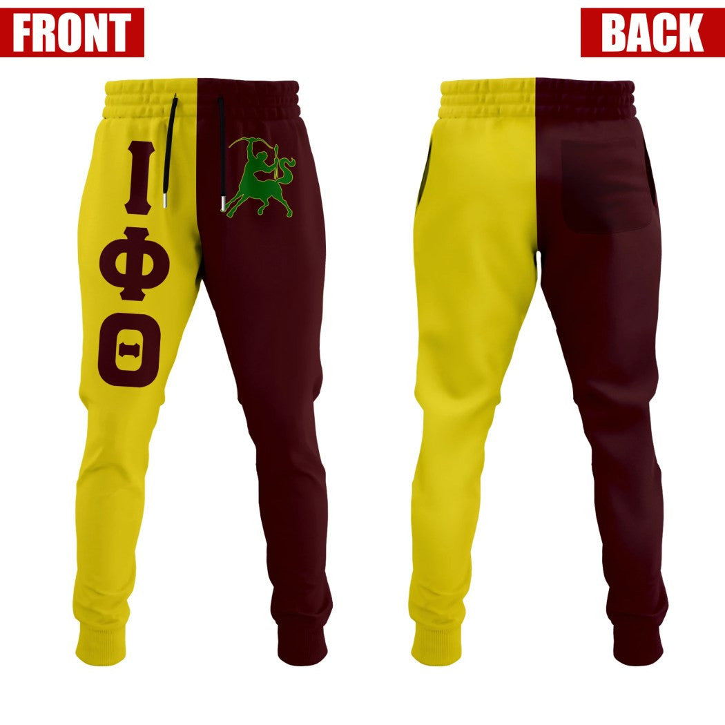 Fraternity Pant - Iota Phi Theta Half Style Jogger Pant