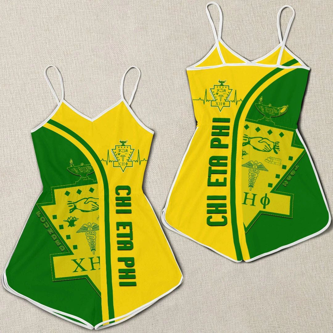 Sorority Romper - Chi Eta Phi In My Heart Women Romper