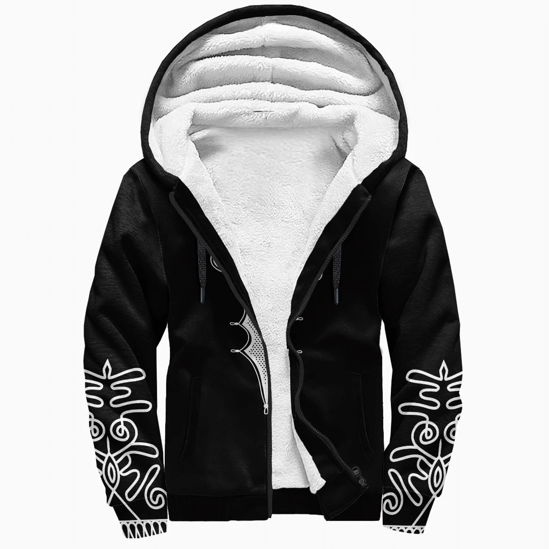 Fraternity Hoodie - Alpha Phi Alpha Forever Sherpa Hoodie