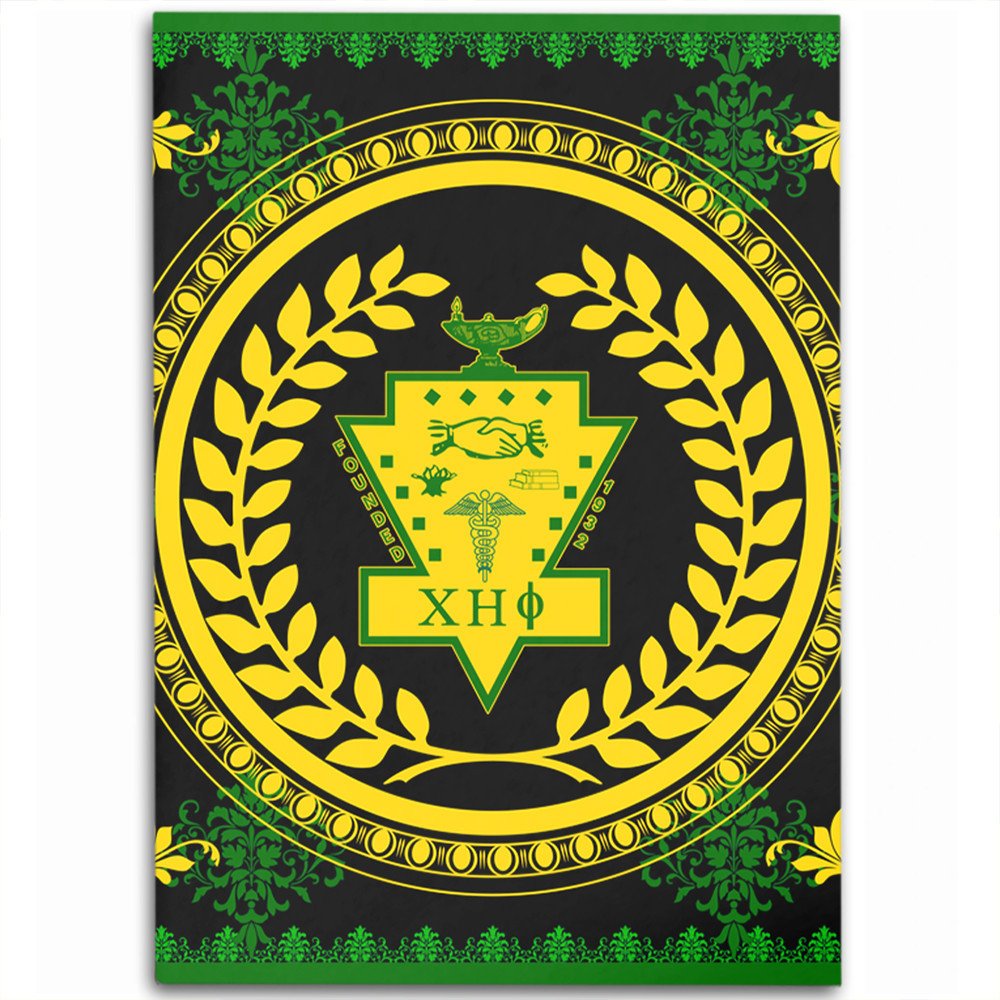 Sorority Area Rug - Floral Circle Chi Eta Phi Area Rug