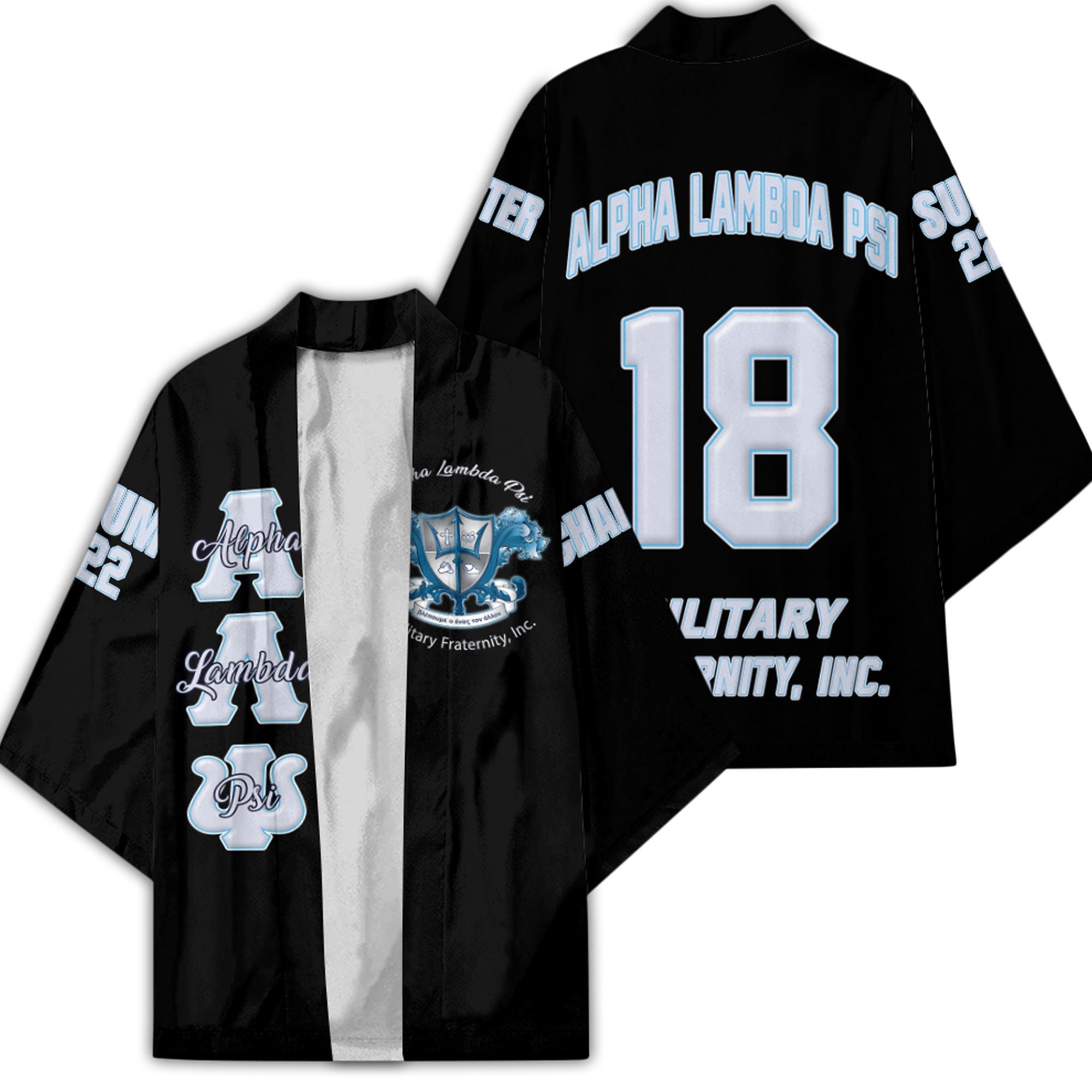 Fraternity Kimono - (Custom) Alpha Lambda Psi Kimono