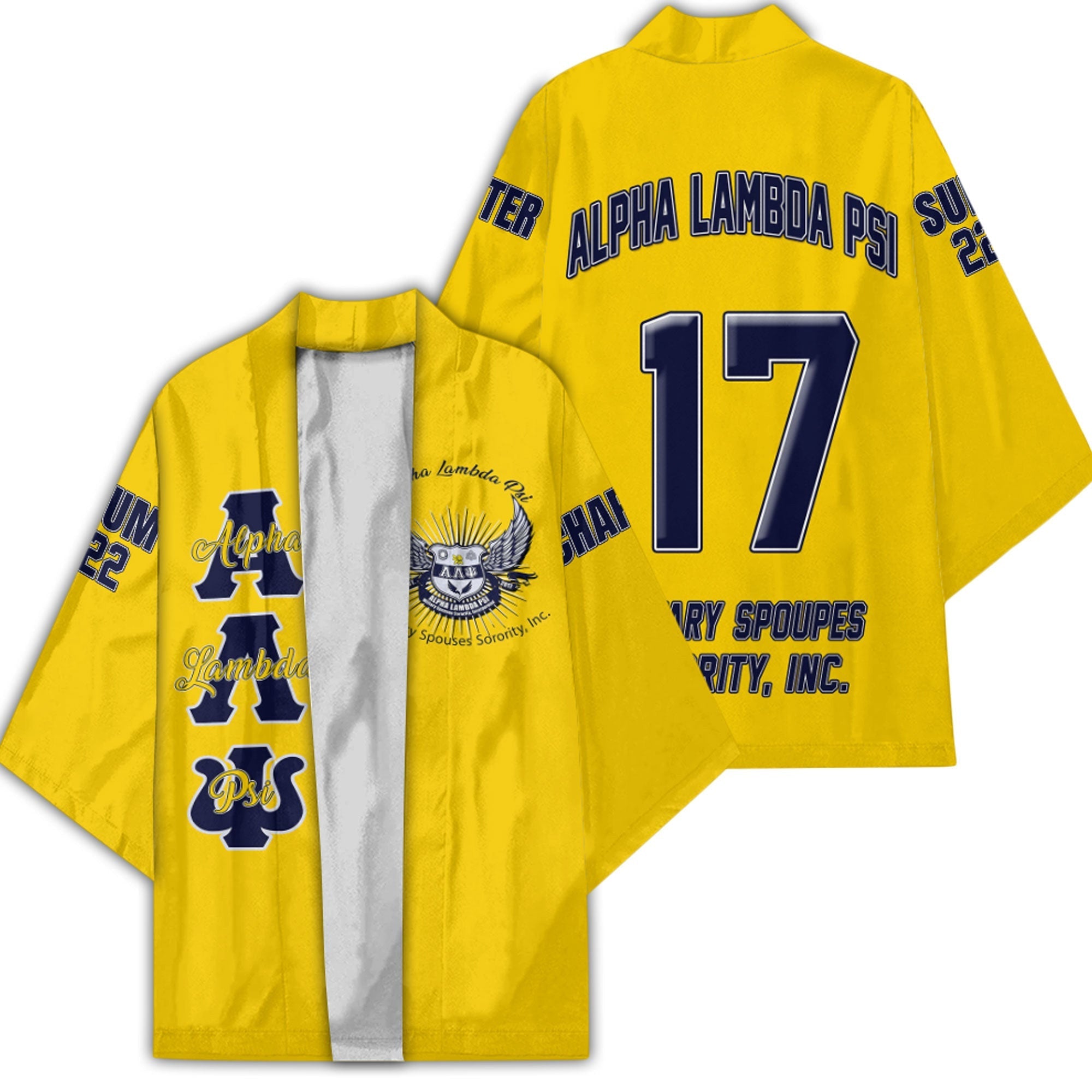 Sorority Kimono - (Custom) Alpha Lambda Psi Spouses Kimono