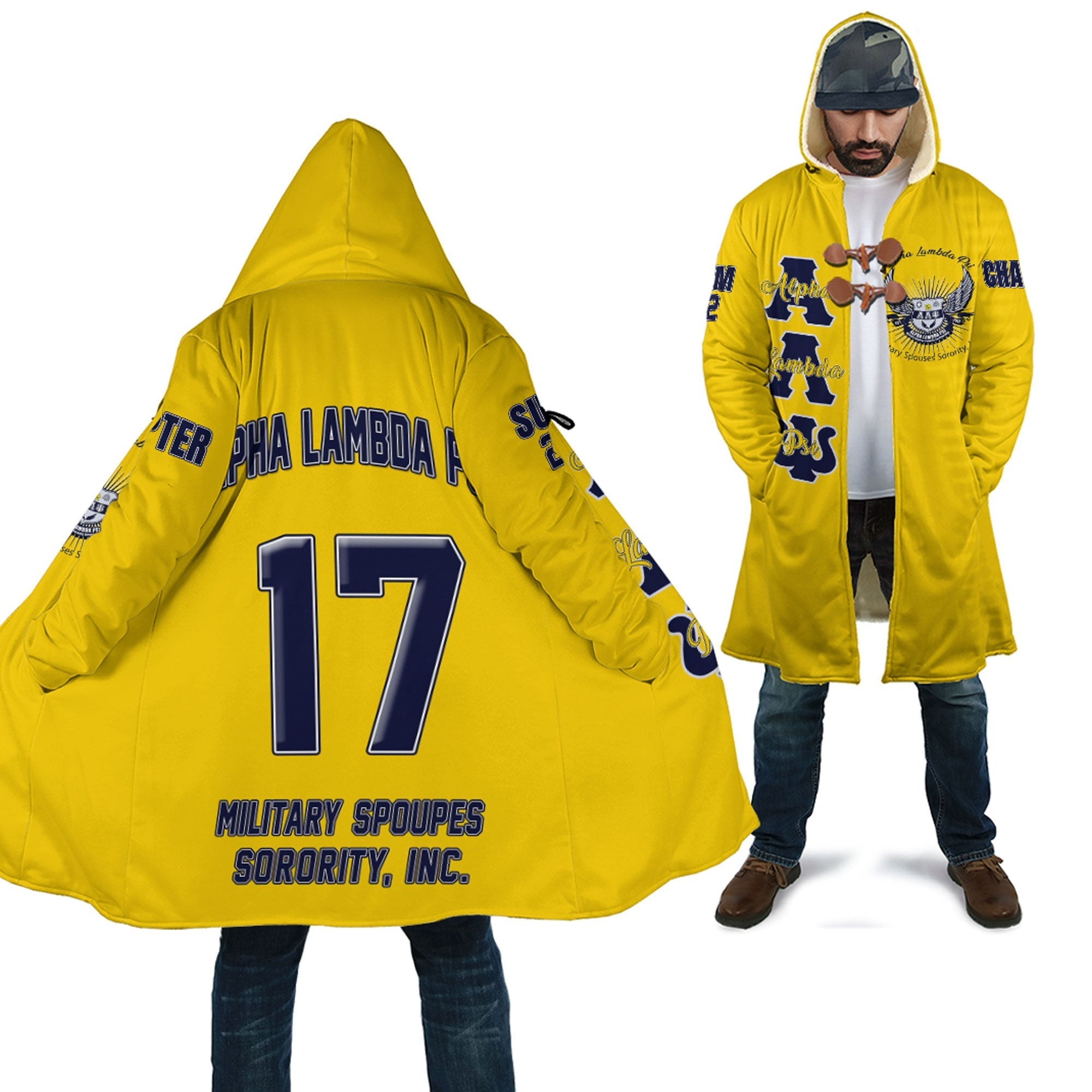 Sorority Cloak - (Custom) Alpha Lambda Psi Spouses Cloak