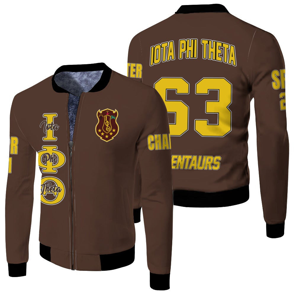 (Custom) Fraternity Jacket - Iota Phi Theta Fleece Winter Jacket