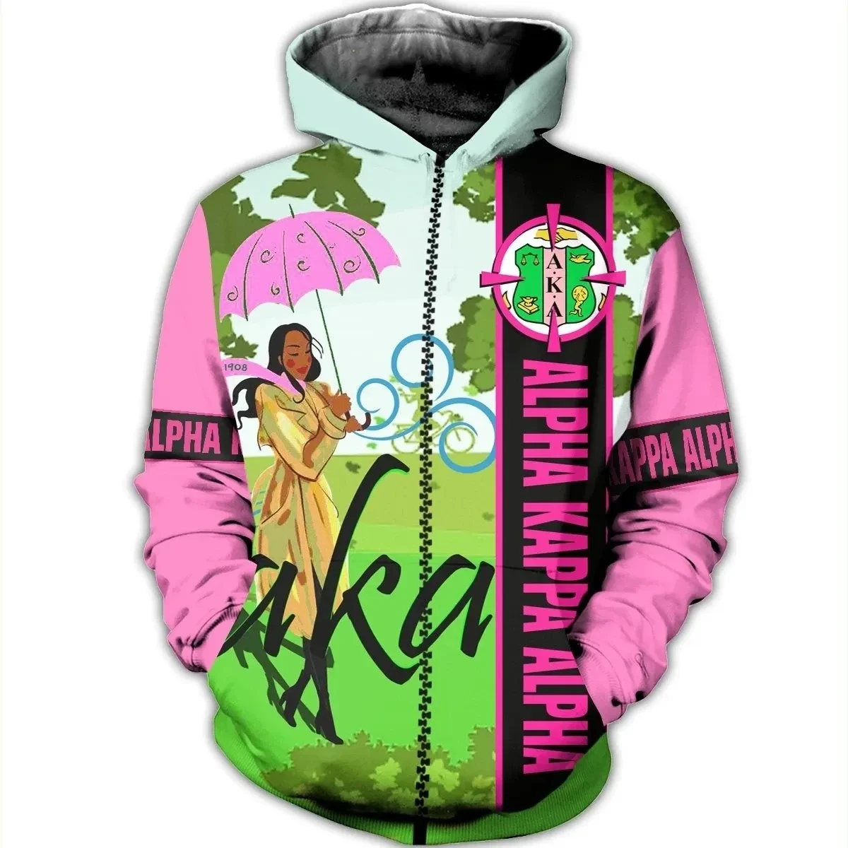 Sorority Hoodie - The Beautiful Girl AKA Zip Hoodie