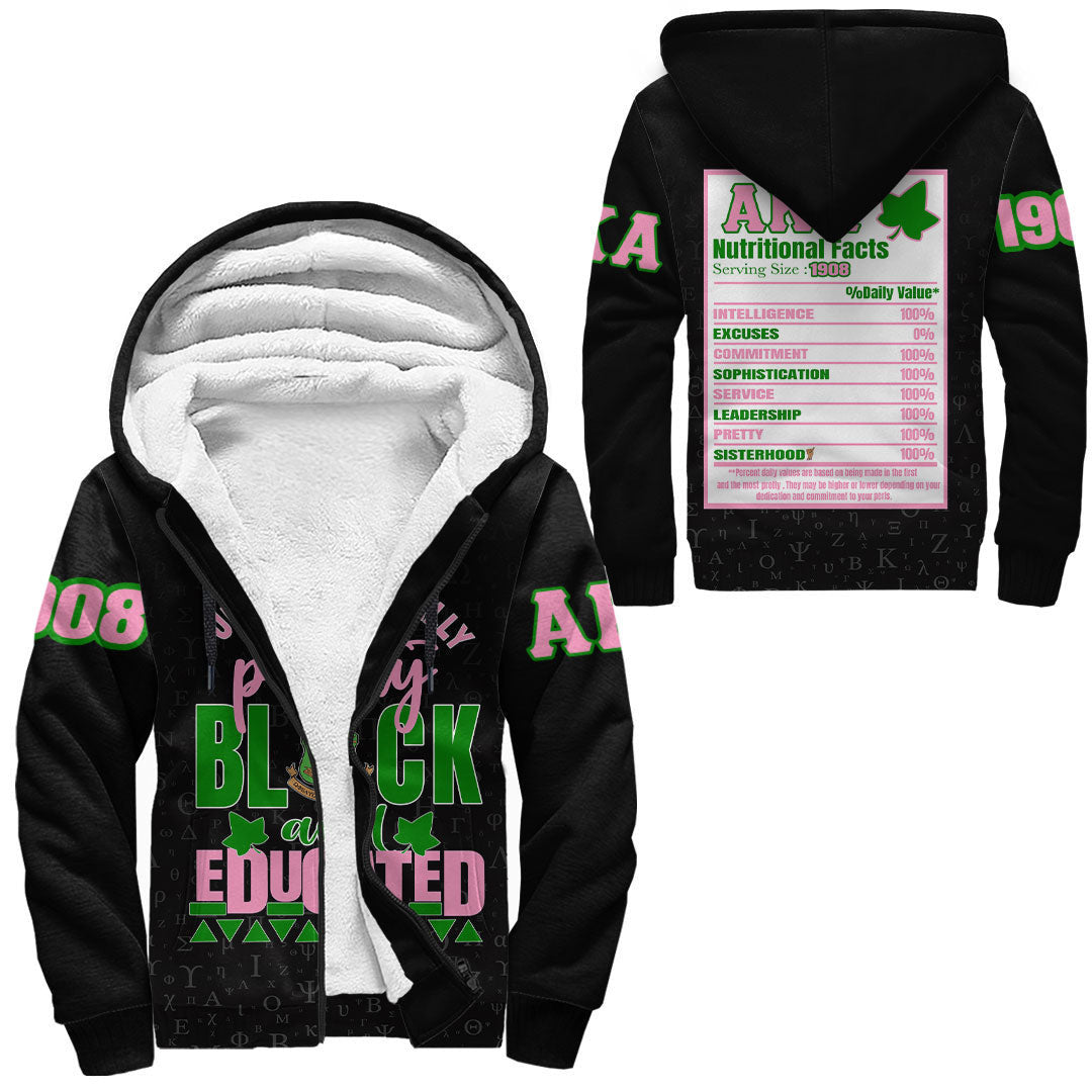 Sorority Hoodie - AKA Sherpa Hoodies