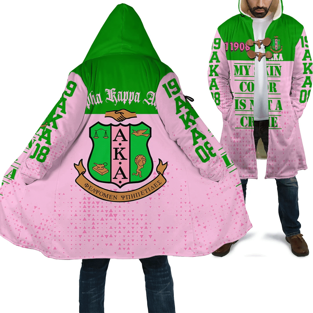 Sorority Hooded Coat - AKA Hooded Coat Ver01