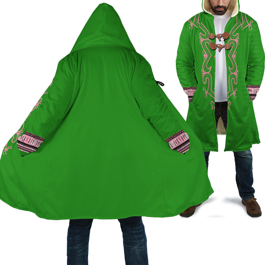 Sorority Hooded Coat - AKA Hye Won Hye Dashiki Hooded Coat