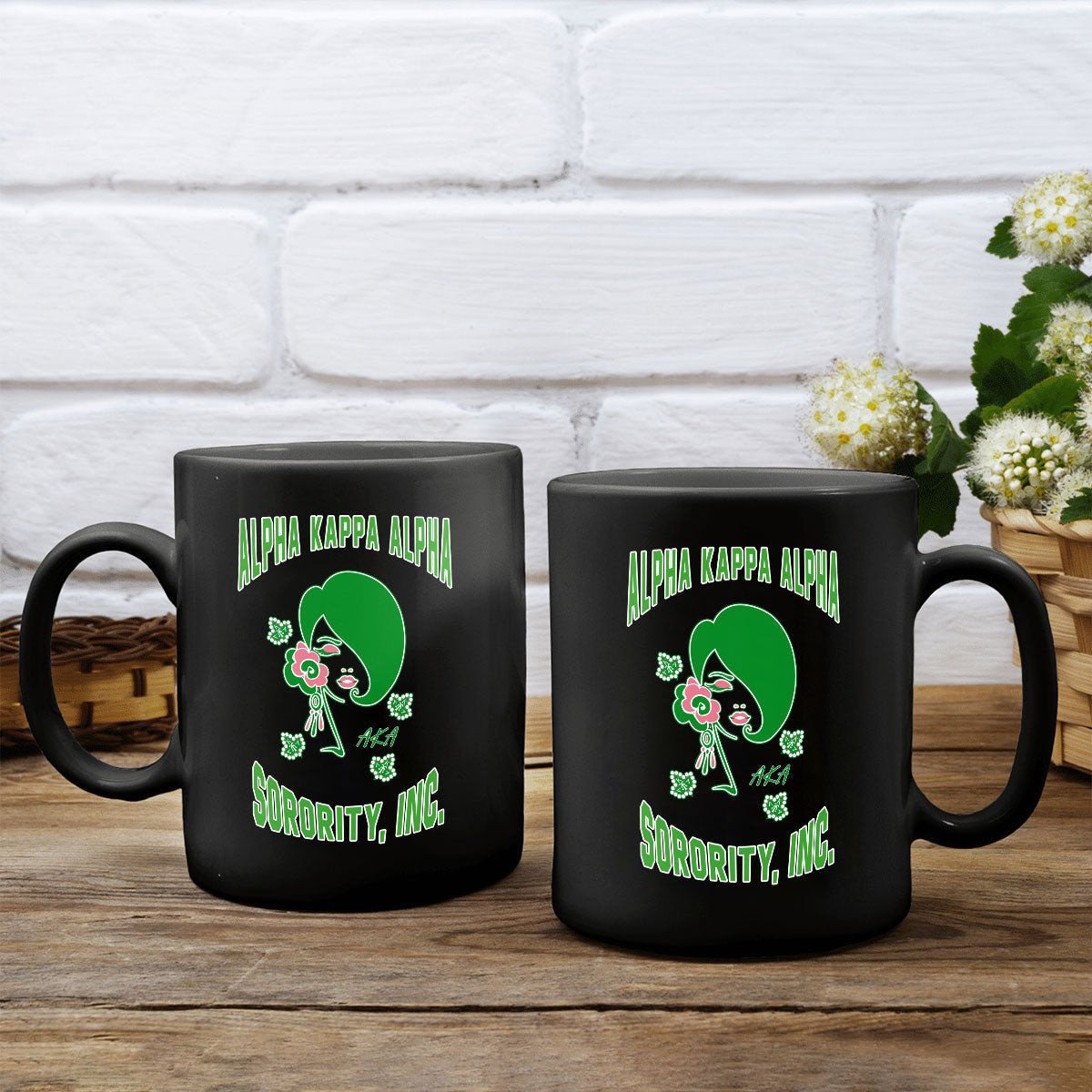 Sorority Drinkware - AKA Ivy Girl Mug