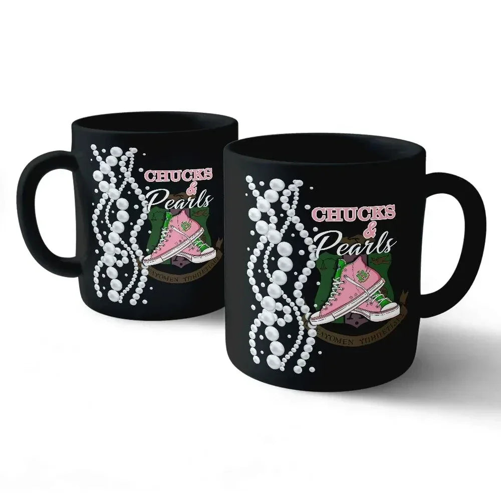 Sorority Drinkware - AKA K.H Pearls Mug