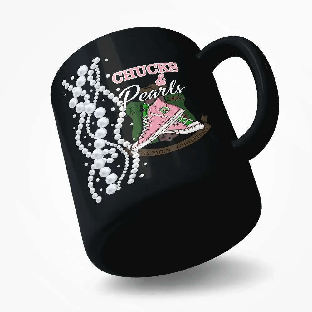 Sorority Drinkware - AKA K.H Pearls Mug