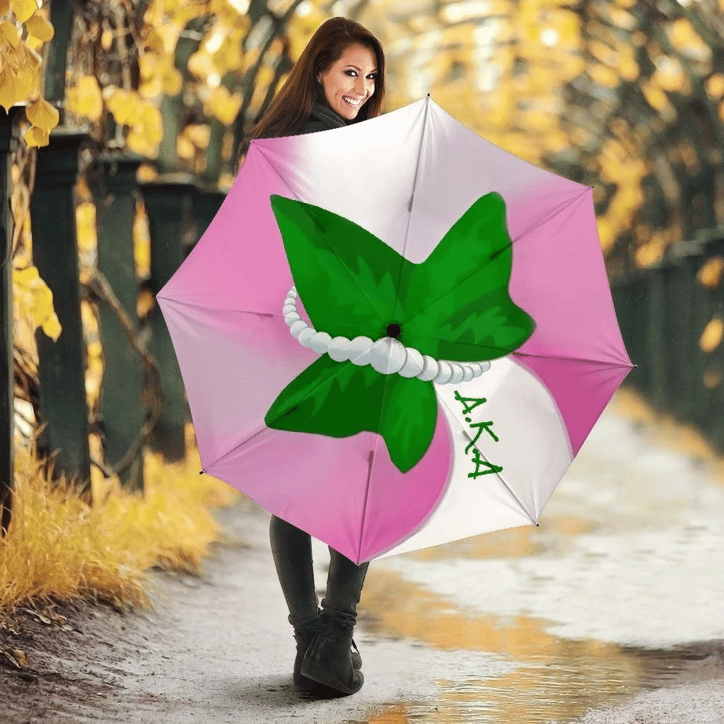 Sorority Umbrellas - AKA Pearls Umbrella