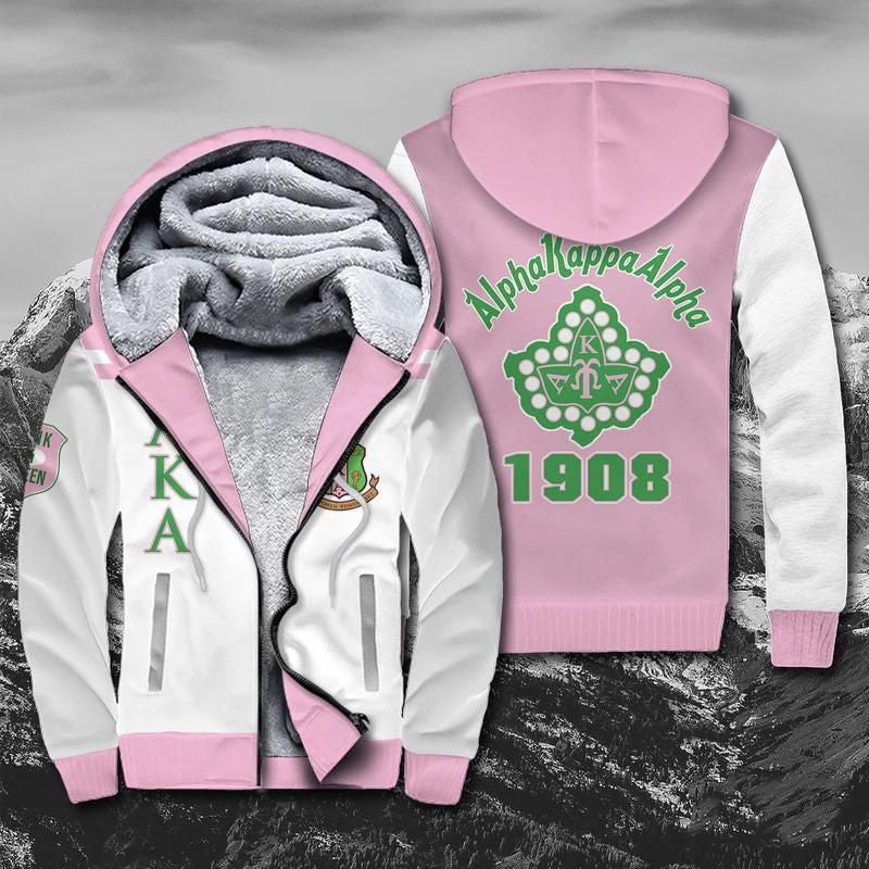 Sorority Hoodie - Ivy League AKA Inc Sherpa Hoodie