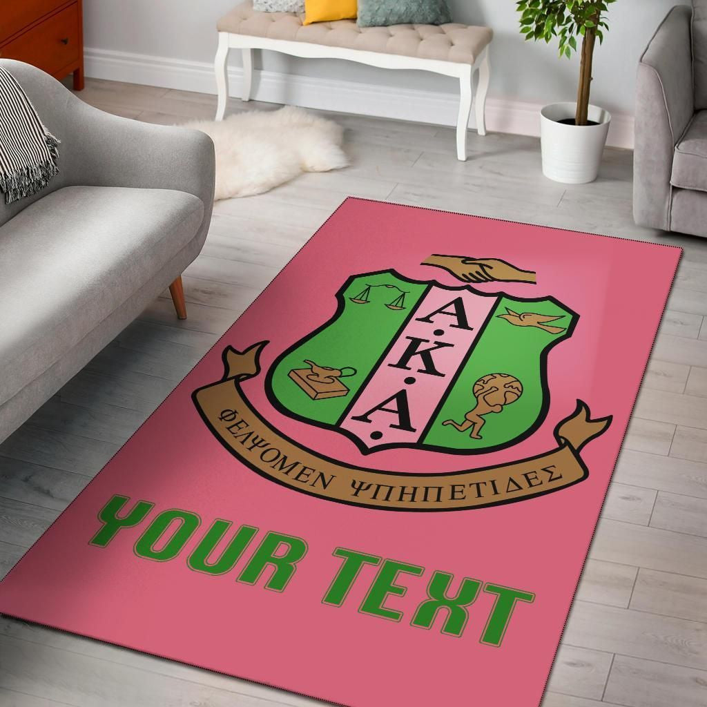 Sorority Rug - Personalised AKA Area Rug Classic