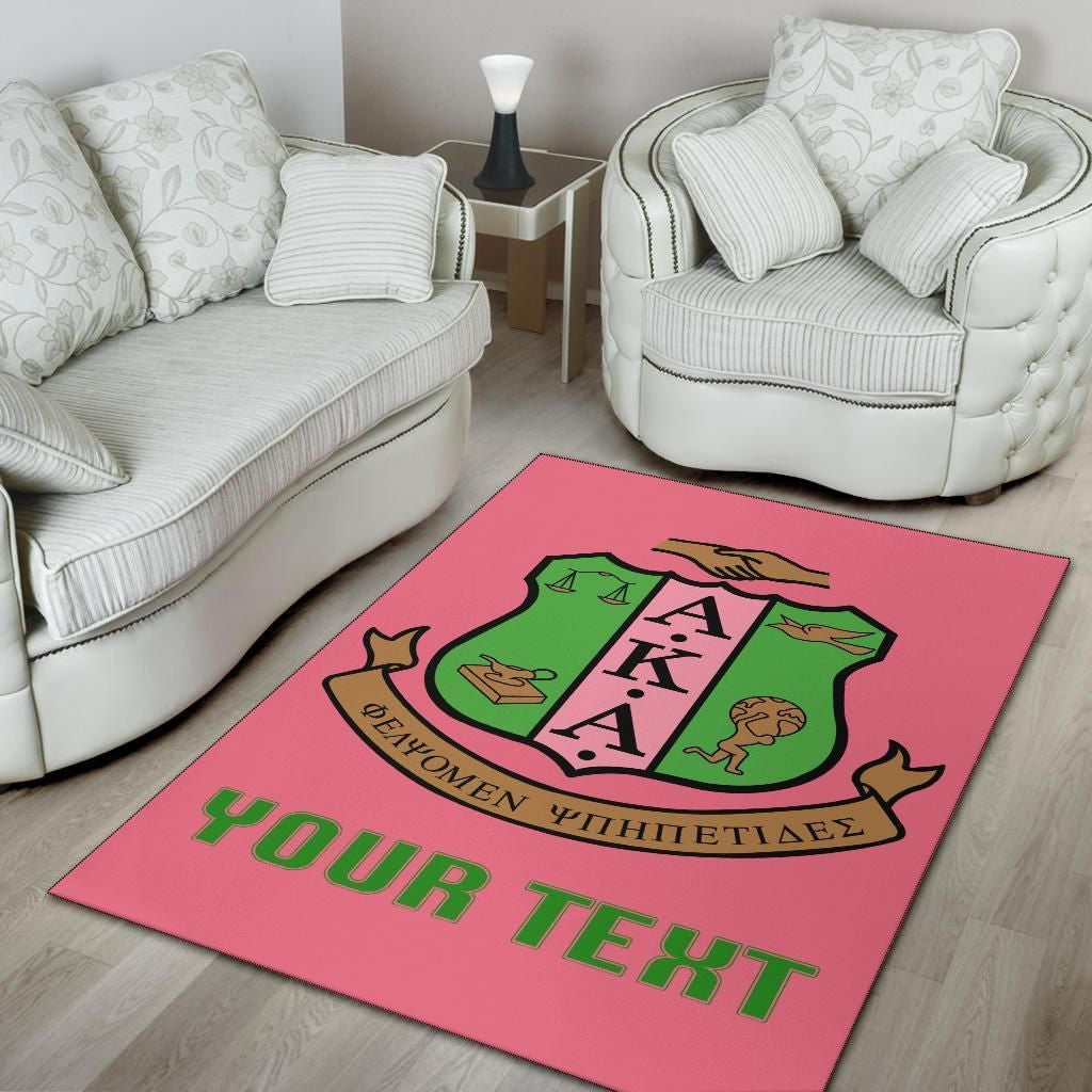 Sorority Rug - Personalised AKA Area Rug Classic