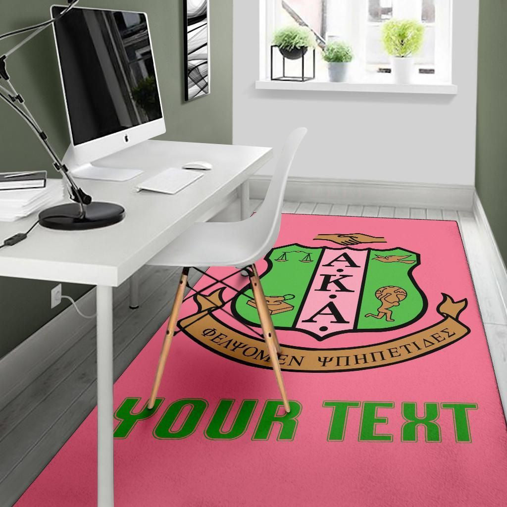 Sorority Rug - Personalised AKA Area Rug Classic