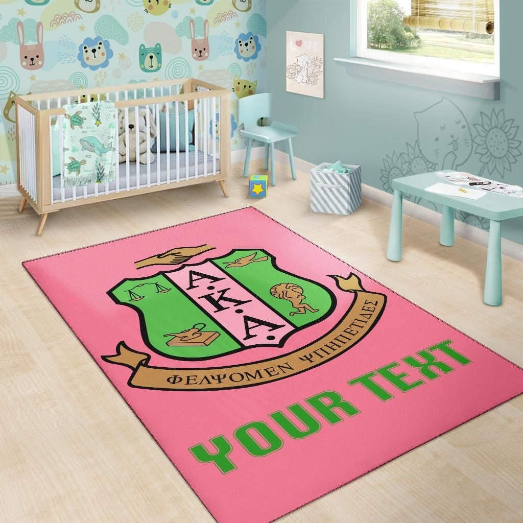 Sorority Rug - Personalised AKA Area Rug Classic