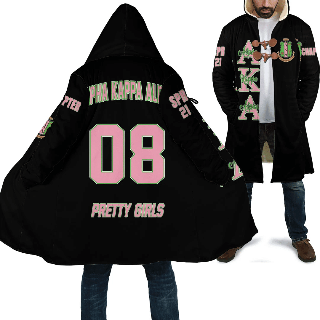 Sorority Hooded Coat - Custom AKA Hooded Coat