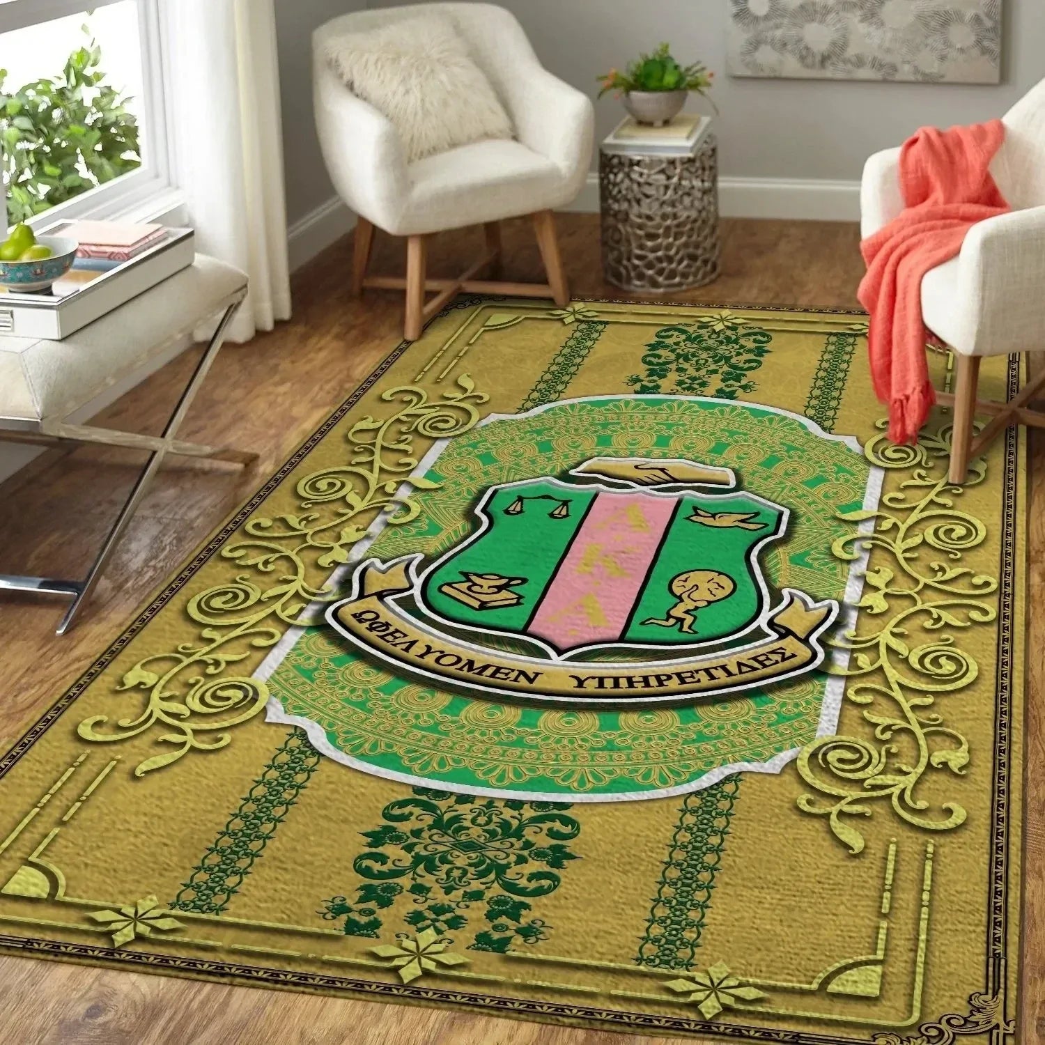 Sorority Rug - Royal AKA Area Rug