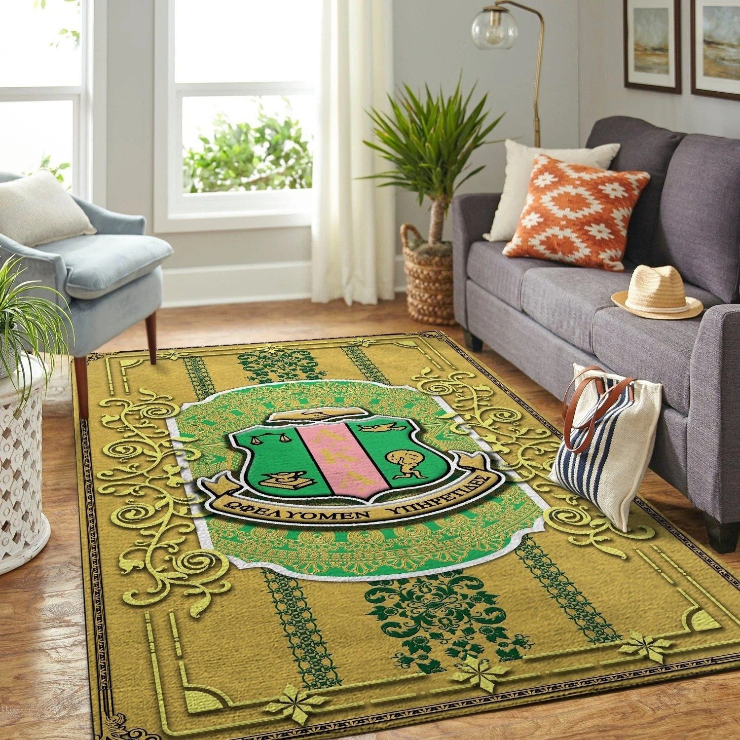 Sorority Rug - Royal AKA Area Rug