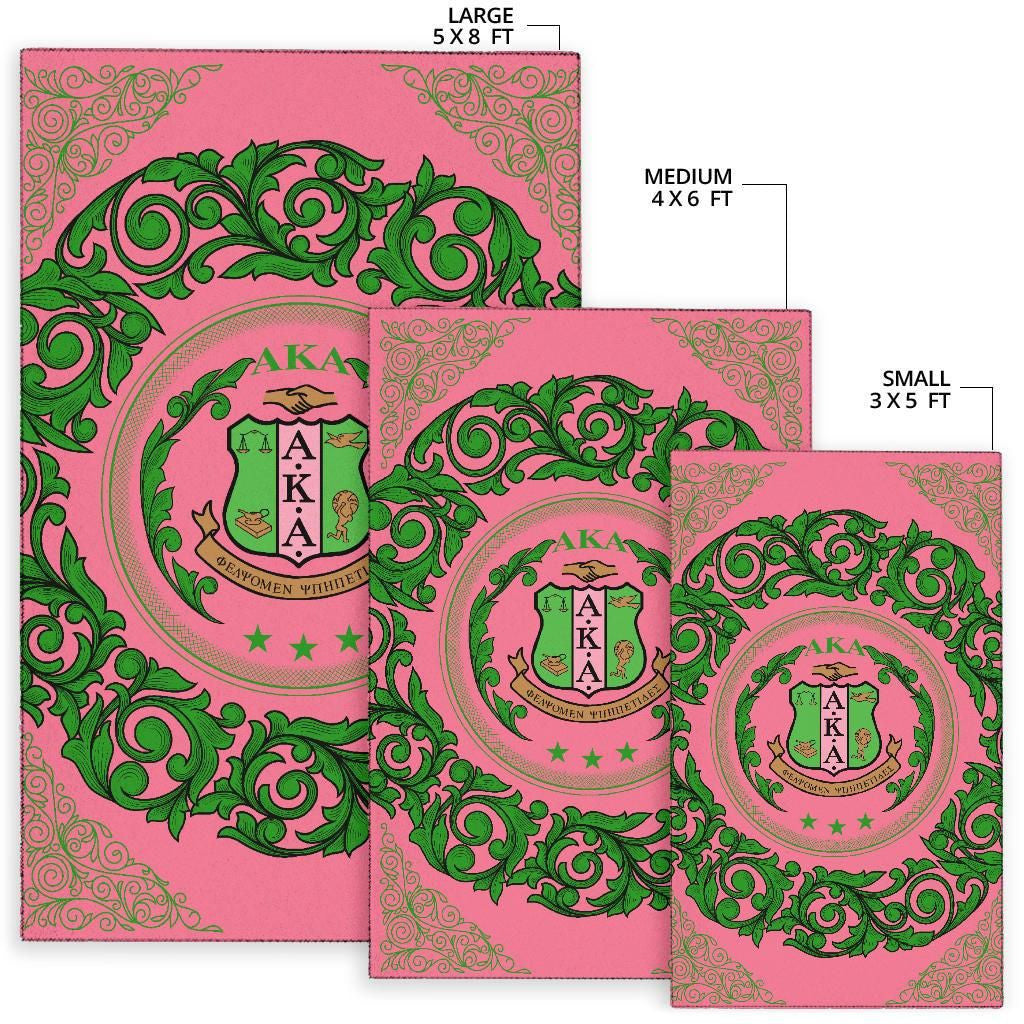 Sorority Rug - AKA Area Rug
