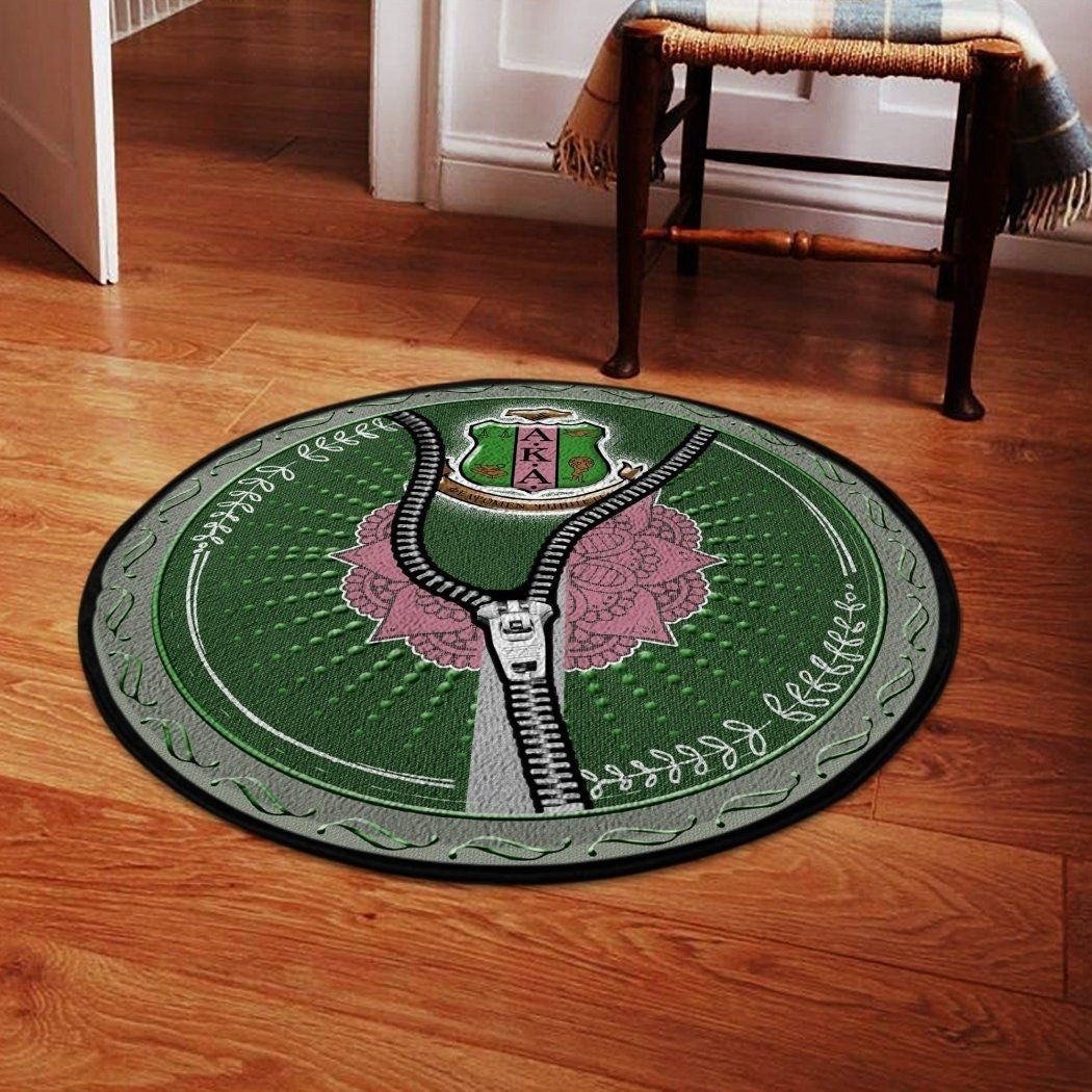 Sorority Carpet - New Way AKA Round Carpet